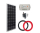 SolarKit 100W, 20A Regler (div Hersteller, je nach Verf&uuml;gbarkeit)